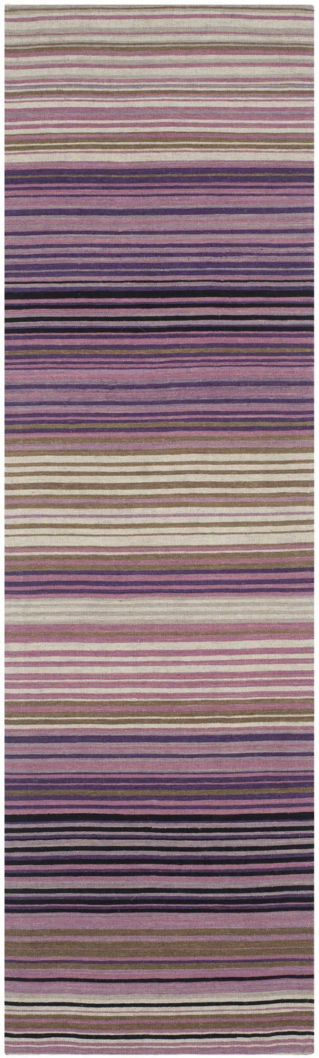 Safavieh Marbella 2'-3" x 8'-0" Rug in White / Lilac