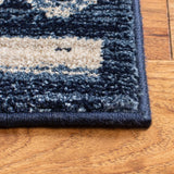 Safavieh Charleston 4'-0" x 6'-0" Rug in Navy / Ivory