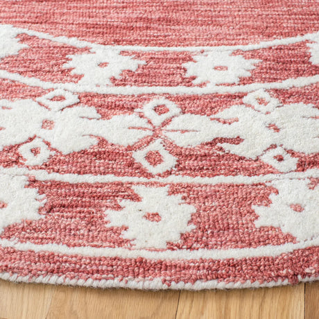 Safavieh Aspen 7'-0" x 7'-0" Rug in Rust / Ivory