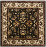 Safavieh Heritage 6'-0" x 6'-0" Rug in Black / Ivory