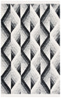 Safavieh Kilim 4'-0" x 6'-0" Rug in Ivory / Black