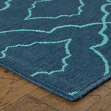 Oriental Weavers Sphinx Meridian 7541B Navy / Blue Rugs - corner detail