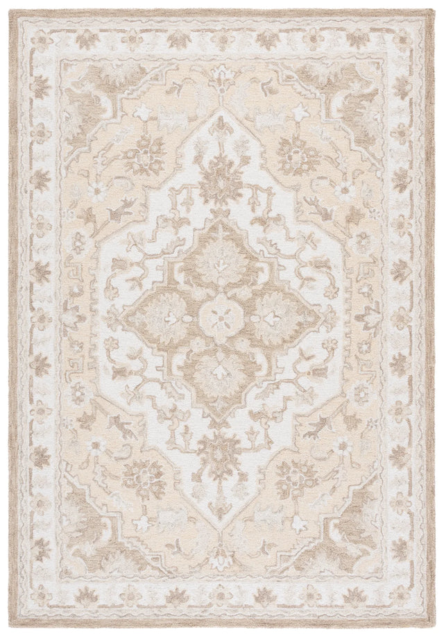 Safavieh Metro 4'-0" x 6'-0" Rug in Beige / Ivory