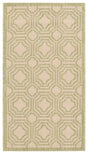 Safavieh Courtyard 2'-0" x 3'-7" Rug in Beige / Sweet Pea