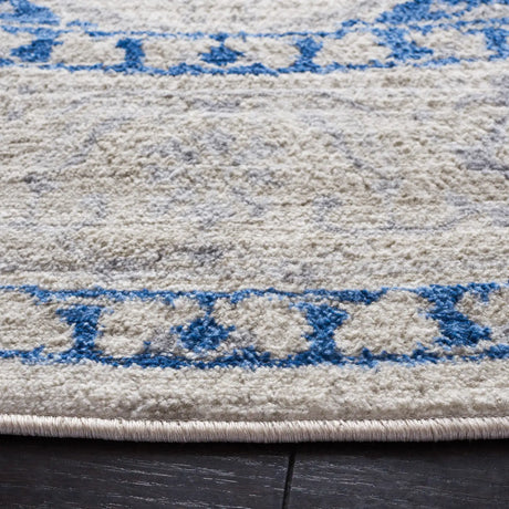 Safavieh Brentwood 6'-7" x 6'-7" Rug in Ivory / Blue