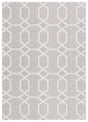 Safavieh Global 4'-0" x 6'-0" Rug in Grey / Ivory