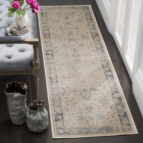 Safavieh Vintage 2'-2" x 8'-0" Rug in Stone / Blue