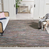 Safavieh Rag Rug 10'-0" x 14'-0" Rug in Rust / Multi