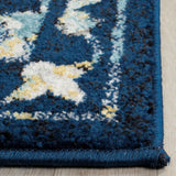 Safavieh Evoke 10'-0" x 14'-0" Rug in Navy / Ivory
