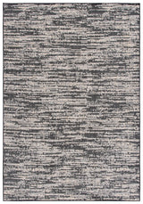 Safavieh Beach House 4'-0" x 6'-0" Rug in Black / Beige
