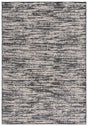 Safavieh Beach House 4'-0" x 6'-0" Rug in Black / Beige