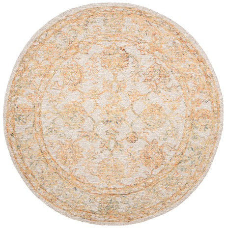 Safavieh Abstract 6'-0" x 6'-0" Rug in Beige / Gold