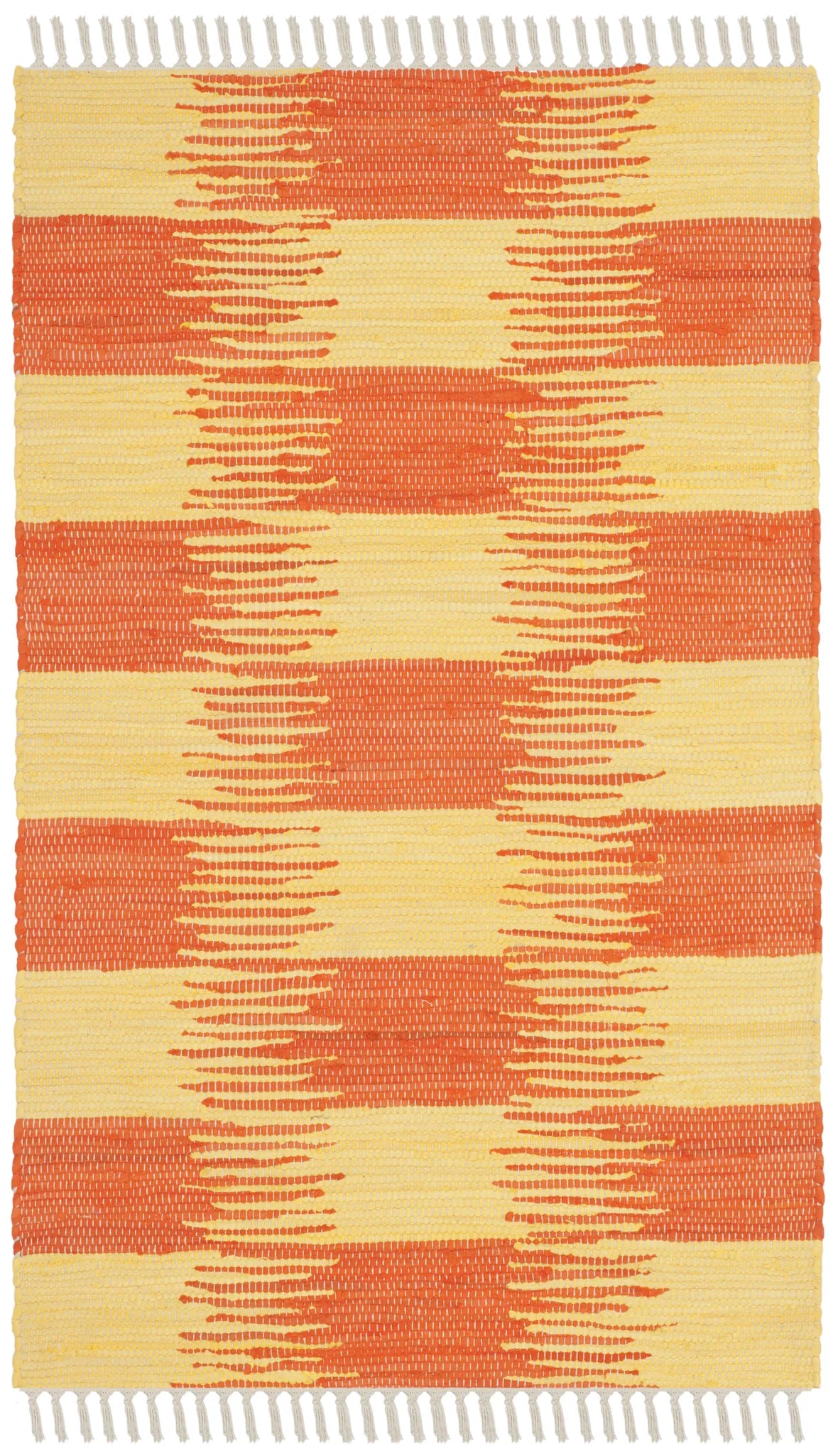 Safavieh Montauk 2'-6" x 4'-0" Rug in Yellow / Orange