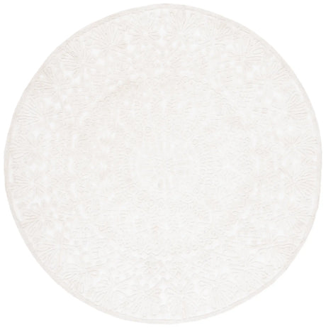 Safavieh Trace 6'-0" x 6'-0" Rug in Ivory / White