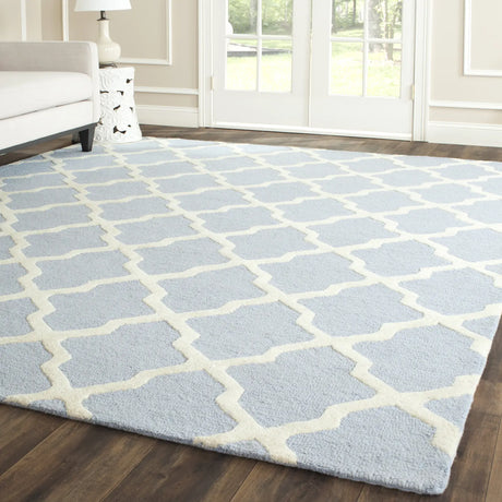 Safavieh Cambridge 10'-0" x 14'-0" Rug in Light Blue / Ivory