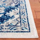 Safavieh Tulum 4'-0" x 6'-0" Rug in Ivory / Blue