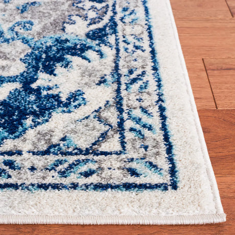 Safavieh Tulum 4'-0" x 6'-0" Rug in Ivory / Blue