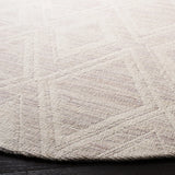 Safavieh Marbella 6'-0" x 6'-0" Rug in Silver / Ivory