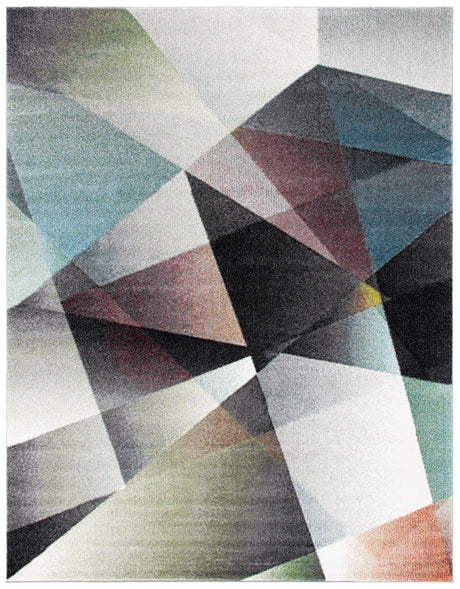 Safavieh Porcello 10'-6" x 14'-0" Rug in Grey / Multi