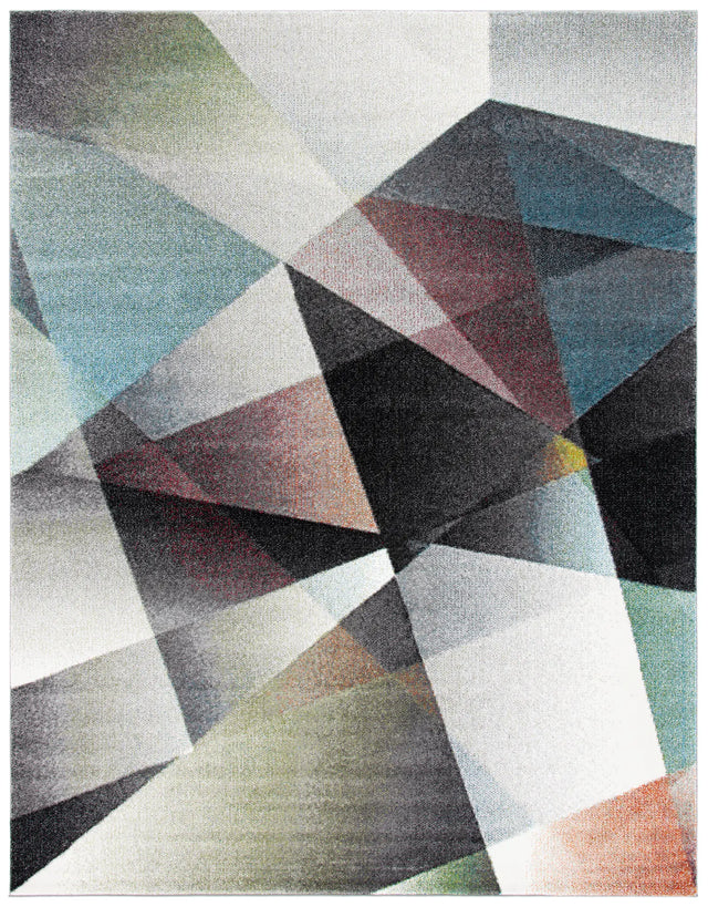 Safavieh Porcello 10'-6" x 14'-0" Rug in Grey / Multi