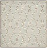 Safavieh Cambridge 6'-0" x 6'-0" Rug in Light Grey / Ivory