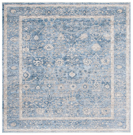 Safavieh Dream 6'-7" x 6'-7" Rug in Grey / Turquoise