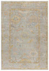 Safavieh Izmir 6'-0" x 9'-0" Rug in Light Blue / Gold