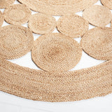 Safavieh Natural Fiber 5'-0" x 5'-0" Rug in Natural