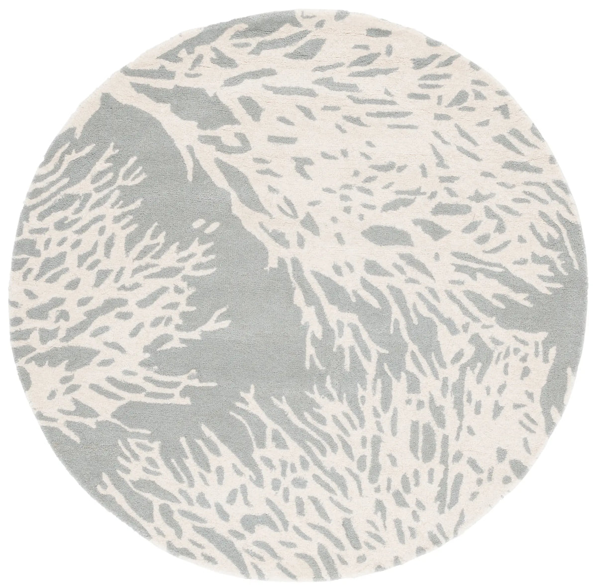 Safavieh Bella 5'-0" x 5'-0" Rug in Grey / Ivory