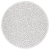 Safavieh Courtyard 6'-7" x 6'-7" Rug in Ivory / Grey