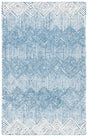 Safavieh Metro 5'-0" x 8'-0" Rug in Blue / Ivory