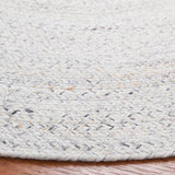 Safavieh Braided 5'-0" x 5'-0" Rug in Ivory