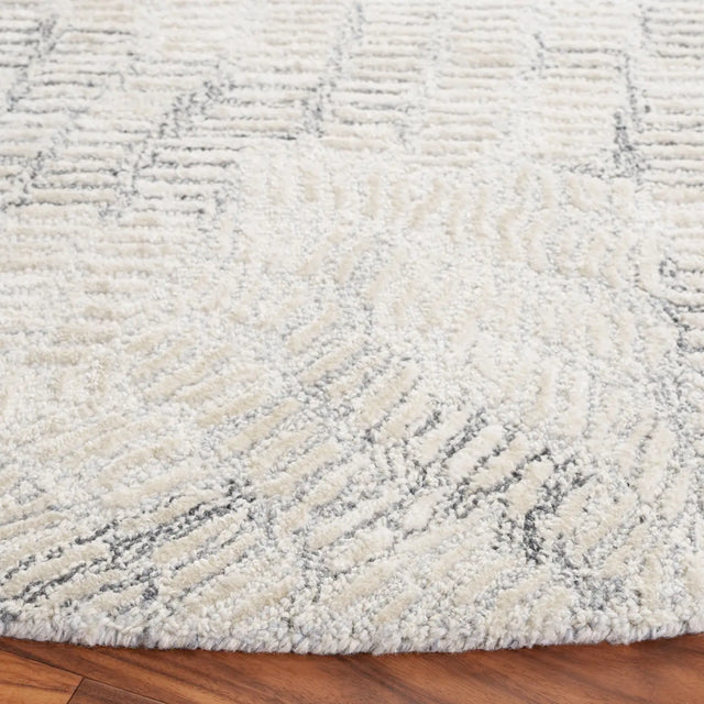 Safavieh Glamour 6'-0" x 6'-0" Rug in Grey / Ivory