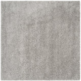 Safavieh Sgl-Laguna Shag 6'-7" x 6'-7" Rug in Silver