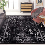 Safavieh Adirondack 10'-0" x 14'-0" Rug in Black / Ivory