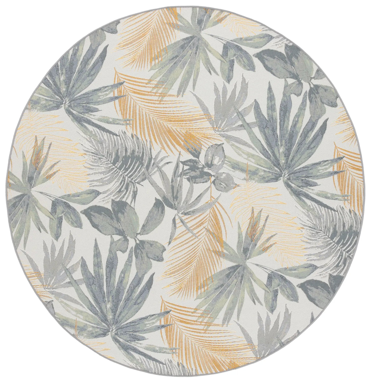 Safavieh Barbados 500 6'-7" x 6'-7" Rug in Ivory / Grey Green