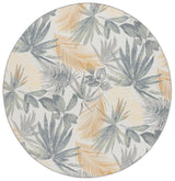 Safavieh Barbados 500 6'-7" x 6'-7" Rug in Ivory / Grey Green