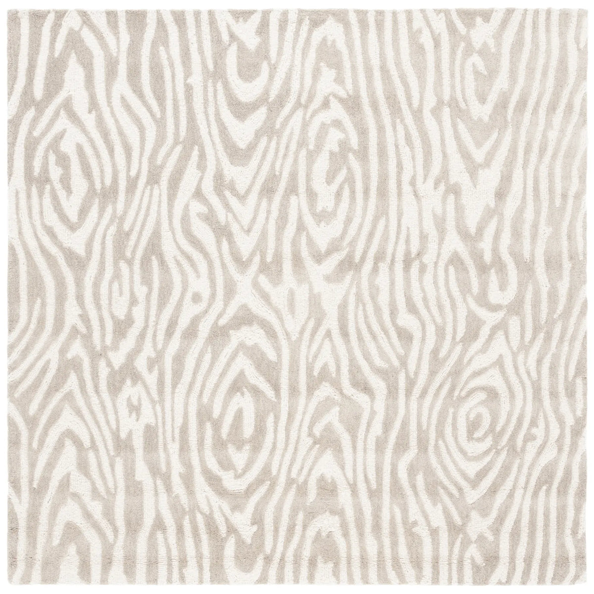 Safavieh Ebony 6'-0" x 6'-0" Rug in Grey / Ivory
