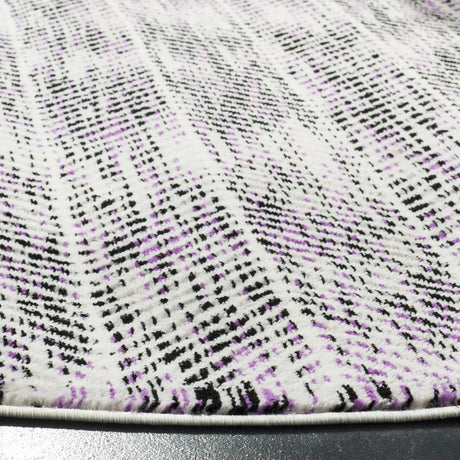 Safavieh Skyler 6'-7" x 6'-7" Rug in Grey / Purple