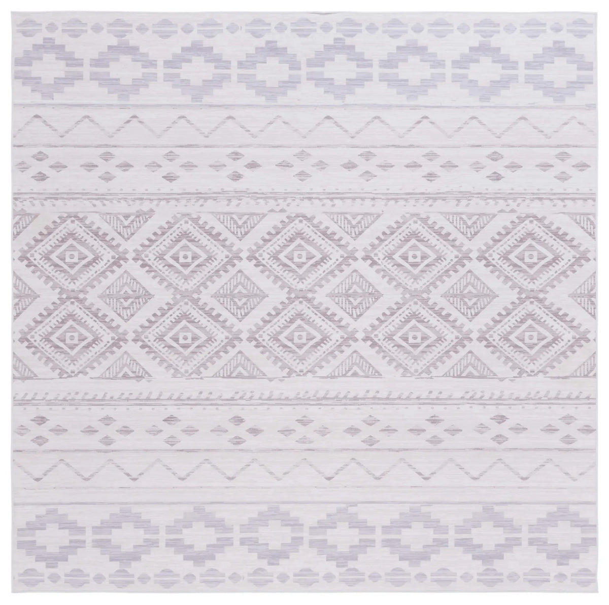 Safavieh Tucson 6'-0" x 6'-0" Rug in Beige / Grey