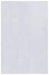 Safavieh Faux Rabbit Fur 4'-0" x 6'-0" Rug in Silver