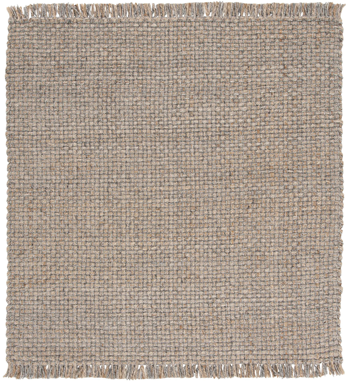 Safavieh Natural Fiber 6'-0" x 6'-0" Rug in Natural / Grey