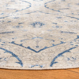 Safavieh Brentwood 6'-7" x 6'-7" Rug in Light Grey / Blue