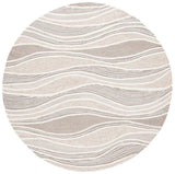 Safavieh Fifth Avenue 6'-0" x 6'-0" Rug in Natural / Ivory