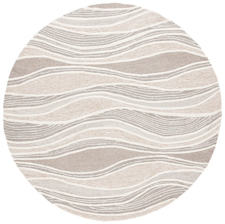 Safavieh Fifth Avenue 6'-0" x 6'-0" Rug in Natural / Ivory
