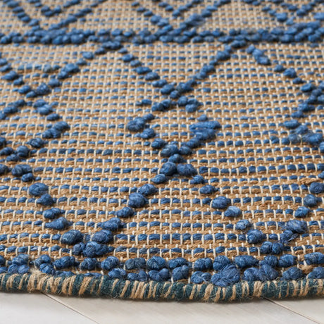 Safavieh Natural Fiber 6'-0" x 6'-0" Rug in Blue / Natural