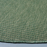 Safavieh Courtyard 6'-7" x 6'-7" Rug in Dark Green / Beige
