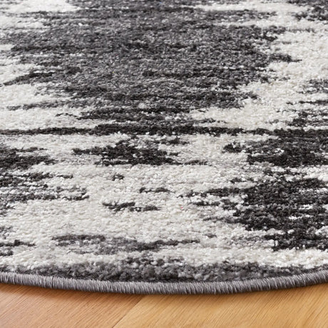 Safavieh Adirondack 6'-0" x 6'-0" Rug in Charcoal / Ivory
