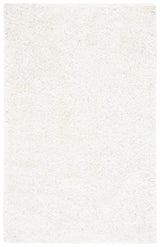 Safavieh Shag 4'-0" x 6'-0" Rug in Off White / Off White