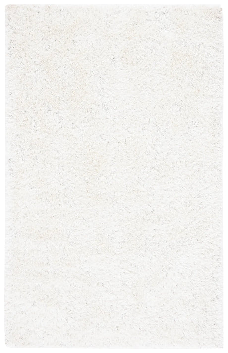 Safavieh Shag 4'-0" x 6'-0" Rug in Off White / Off White